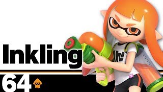 64 Inkling – Super Smash Bros Ultimate [upl. by Akerdnahs]