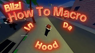 How to macro in Da Hood fast easy  with animation pack [upl. by Alba192]