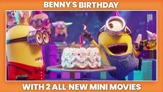 Game Over amp Over  Bennys Birthday  Despicable Me 4 MINIMOVIES SNEAK PEEK [upl. by Ainigriv]