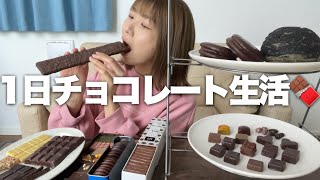 【1日密着】家に引きこもって朝から晩までチョコを食べまくる [upl. by Straub651]