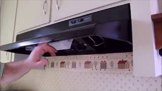 Installing New Range Hood Vent over Stove and Oven [upl. by Pincas406]