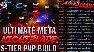 ULTIMATE STIER NIGHTBLADE PvP BUILD 💀 58 KILLS GAMEPLAY 💀 ESO NB Build DragooX [upl. by Acemat714]