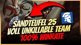 Raid Shadow Legends  Sandteufel 25 Unkillable Team  100 Winrate  Was ein geiles Team [upl. by Edbert]