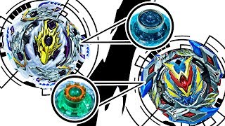 MODDED BEYBLADE BATTLE  Destroy Mod VS Atomic Mod Beyblade Burst ベイブレードバースト 베이블레이드 버스트 [upl. by Shaddock665]