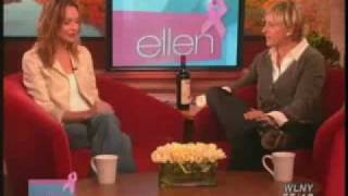 Calista Flockhart on Ellen [upl. by Bywoods975]