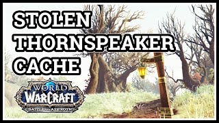 Stolen Thornspeaker Cache WoW Drustvar [upl. by Kepner]