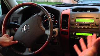 Parrot MKi9000 Bluetooth installation on Lexus GX470 [upl. by Yelrak]