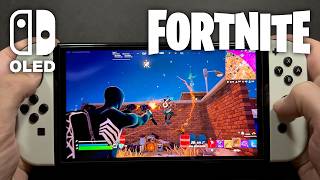 Fortnite on Nintendo Switch OLED 388 [upl. by Cherlyn]