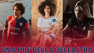 SONO STUPENDE TUTTE LE MAGLIE DEL CAGLIARI 202425 [upl. by Odinevneib]