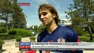 HRSportDE  Niko Kranjcar im VideoInterview über die bevorstehende EURO [upl. by Aliahkim469]