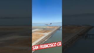 SAN FRANCISCO CA cdmx avion airport airplane sanfrancisco california america foryou love [upl. by Idnyc674]