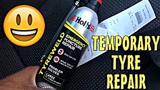 Holts Tyre Puncture Repair Review and Usage [upl. by Enyawed]