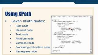 XML Tutorial 51 Using Xpath With XML [upl. by Knarf]