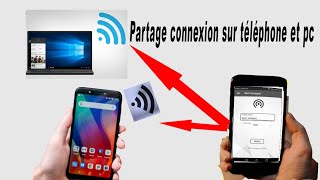 Partager la connexion wifi du téléphone sur un pc ou un autre téléphone [upl. by Lladnik]