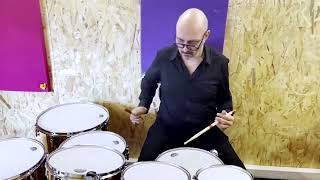 Unboxing SONOR SQ2 African Marble Maple Medium Shell [upl. by Ateuqal]