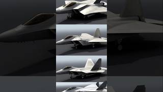 Why This Jet Has Rectangular Exhausts JetTechnology StealthAircraft Aviation F22Raptor jet [upl. by Yssirk]