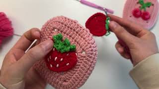 How to make crochet headphone covers Part 2 [upl. by Notlaw441]