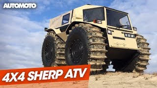 Sherp ATV le 4x4 amphibie venu du froid [upl. by Lennox]