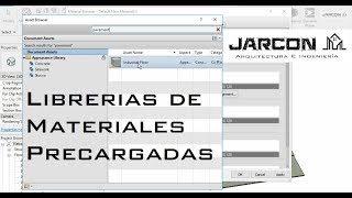 Librerías de materiales  Tutorial Revit 2019 [upl. by Aserehs]