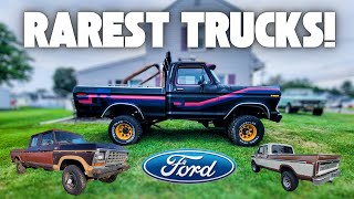 TOP 3 RAREST Dentside Ford Trucks in 1979 [upl. by Nagiam297]