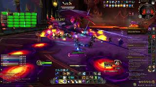 World of Warcraft Dragonflight  Discarded Works LFR Aberrus  Balance Druid No Commentary [upl. by Yelsgnik]