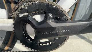 12 speed cyclocross build tips and pass quest chainrings R8100 [upl. by Sidwel]