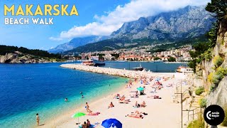 Makarska Croatia  4K Makarska riviera Walking Tour 2023 [upl. by Adyela492]