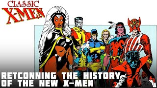 Classic Xmen  Chris Claremont Retconning The History of The New XMen With Art Adams amp John Bolton [upl. by Nwahsel]