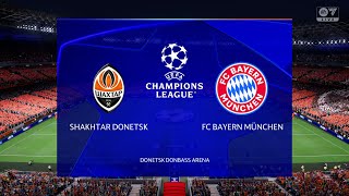 SHAKHTAR DONETSK vs BAYERN MUNCHEN  Champions League group stage  FC 25 [upl. by Eillo]