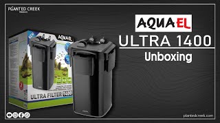 Aquael Ultra 1400 Canister Filter unboxing aquael plantedcreek unboxing [upl. by Eatnuahs]