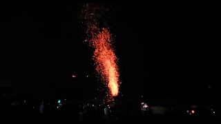 Spark show at the 2024 Williams Grove historical steam engine association [upl. by Einallem551]