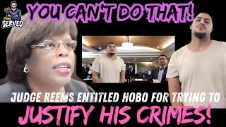 Judge Boyd GOES OFF On Entitled Hobo Justifying His Crime [upl. by Danforth742]