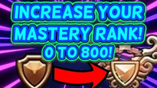 Increase Your MASTERY RANK From 0 To 800 WITH THESE TROVE TIPS [upl. by Esalb564]