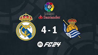 FC 24 Real Madrid vs Real Sociedad  LaLiga Matchday [upl. by Mellisent859]