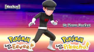 Pokemon Gold amp Silver  Team Rocket Battle Theme Remix Mashup [upl. by Atlee]