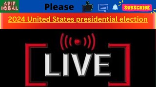 2024 United States presidential electionUS election live Latest polls show Harris Trump tied as [upl. by Llertak]