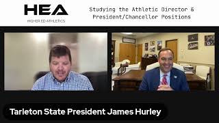 quotStates Upquot with Tarleton State President James Hurley [upl. by Oinotna]