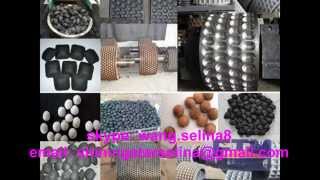 Charcoal Briquette MachineGypsum briquette machineCoal Briquette Machine [upl. by Ais259]