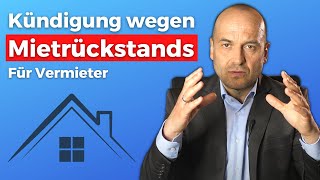 Kündigung wegen Mietrückstand  SO geht es richtig [upl. by Aztiray]