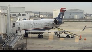 USAirways Express CRJ900  Birmingham to Charlotte  Part 1 of 2 [upl. by Rufina820]