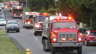 Englewood Block Party Fire Truck Parade 2019 [upl. by Bord81]