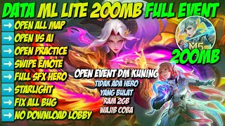 Data ML Lite 200MB Full Event Patch Zhuxin Terbaru  Mobile Legends Bang Bang [upl. by Maya]