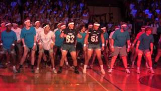 RADNORS LM PEP RALLY 2011 Senior Boys Dance [upl. by Rebmeced474]