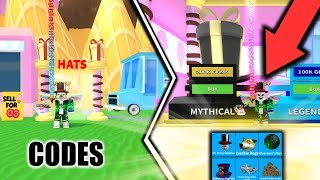 ⭐NOWE MITYCZNE CZAPKI KODY ICE CREAM SIMULATOR  ROBLOX⭐ [upl. by Hsreh]