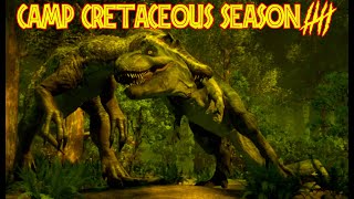 camp cretaceous season 5 scenes Spinosaurus Vs Tyrannosaurus Rex [upl. by Angeli]