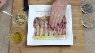 How To Make Grilled Rack of Lamb [upl. by Aidekal528]