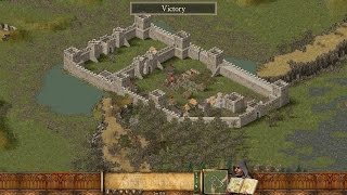 Stronghold HD  Military Campaign 15  Carving a Path very hard [upl. by Eimmij]