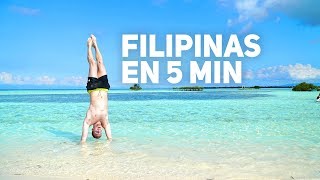 FILIPINAS EN 5 MINUTOS  MI VIAJE A FILIPINAS [upl. by Yrallih]