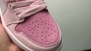 Womens Air Jordan 1 Mid Digital Pink CW5379 600 [upl. by Nortna535]