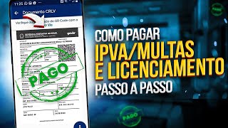 Como PAGAR IPVA E LICENCIAMENTO DETRAN [upl. by Airamak]